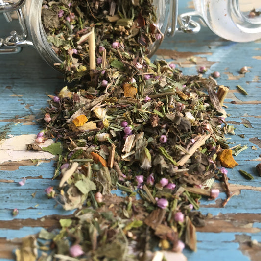 Odwadniająca herbata ziołowa – Mieszanka z jastrzębowca – 50g