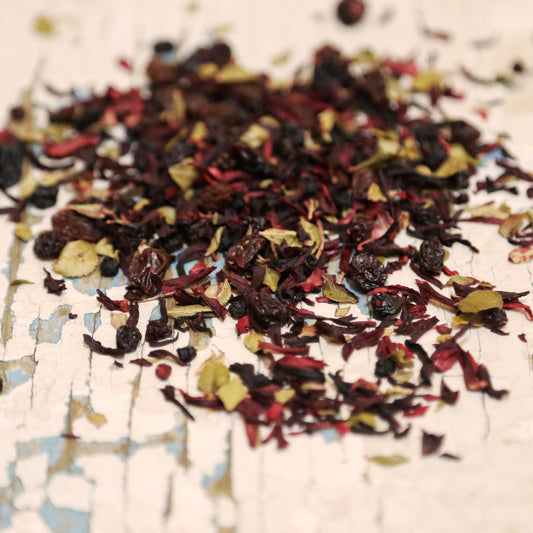 Organiczny napar z czerwonych owoców i liści jeżyny - 50g